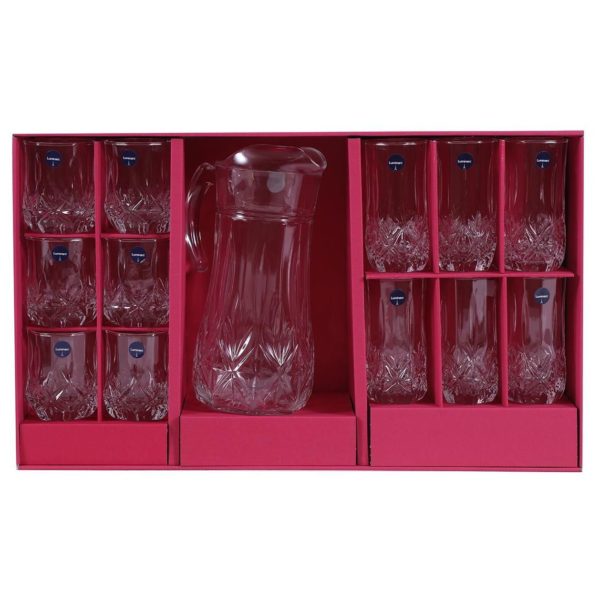 Pan Emirates Brighton 13pcs Drink Set Clear Pan Emirates Brighton 13pcs Drink Set Clear