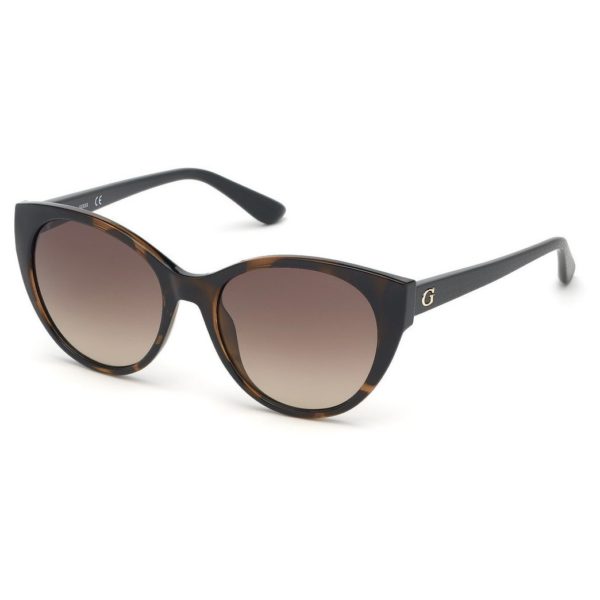 Guess GU7594-52F-54 Women's Sunglass Dark Havana/Grad Brown Guess GU7594-52F-54 Women's Sunglass Dark Havana/Grad Brown