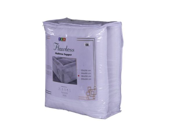 Flawless Mattress Protector 120x200cm White Flawless Mattress Protector 120x200cm White
