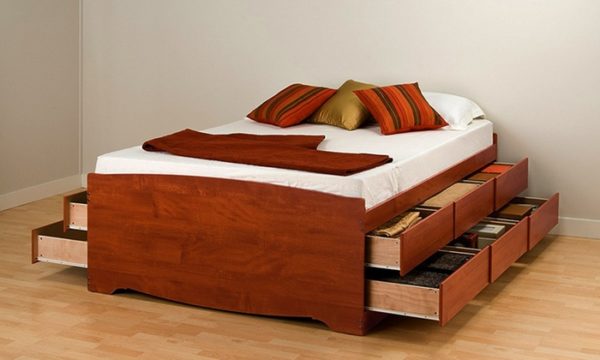 Buy 12 Drawer Captain S Platform Storage Bed Queen Without