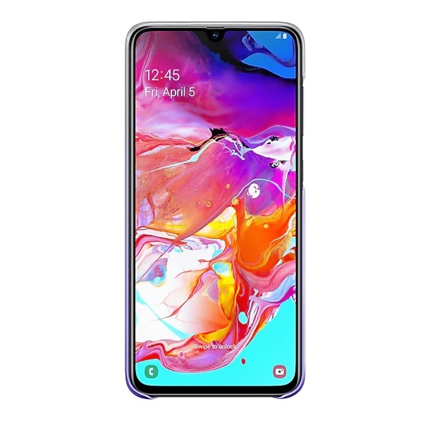 Samsung Gradation Cover Violet For Galaxy A70