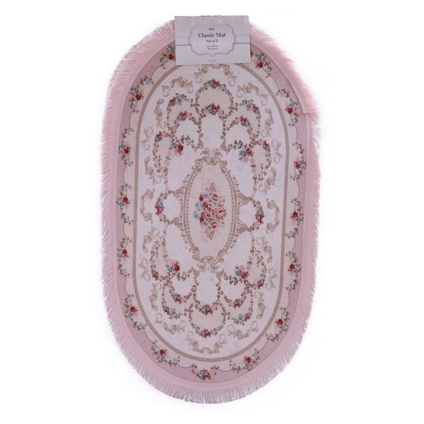 Buy Poyraz Bath Mat Set Light Pink Price Specifications