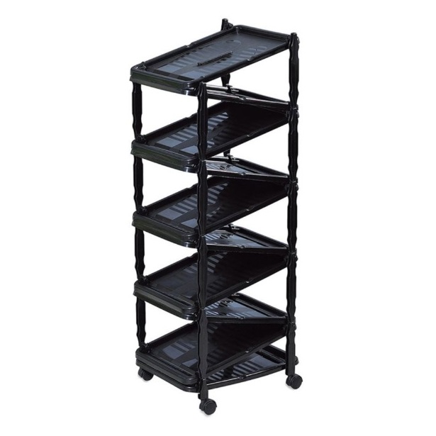 Dea Home Shoe Rack With 10 Shelves Black