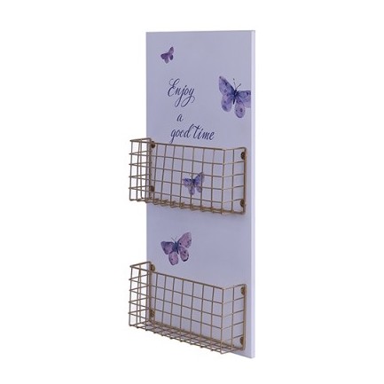 Pan Emirates Jardin Butterfly Print Wall Deco With Holder Pan Emirates Jardin Butterfly Print Wall Deco With Holder