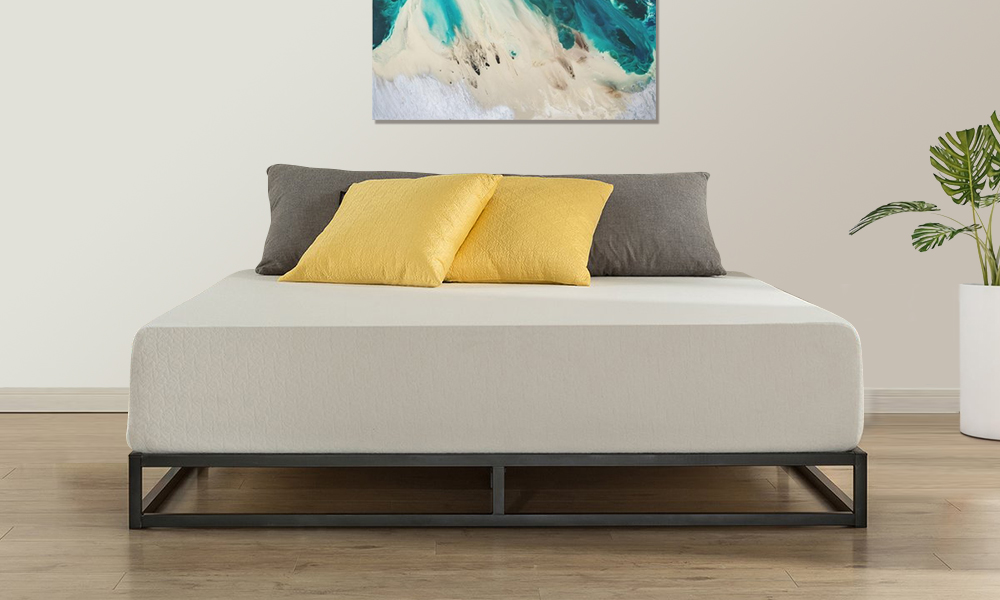 Avey Frame Platform Bed Twin Black