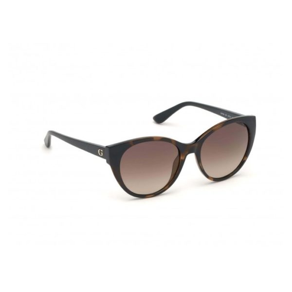 Guess GU7594-52F-54 Women's Sunglass Dark Havana/Grad Brown Guess GU7594-52F-54 Women's Sunglass Dark Havana/Grad Brown