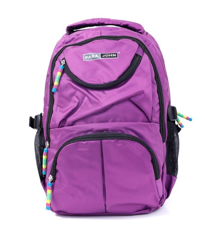 Para John Fashion Backpack 17inch Dark Purple PJBP6569A17DPURPLE