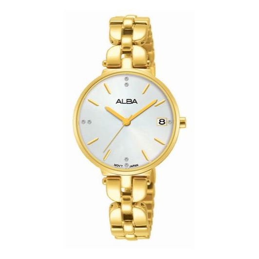 alba stainless steel watch price