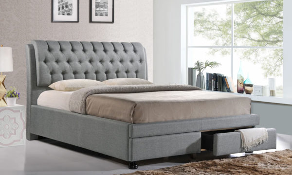 Ainge On Tufted Fabric Platform Bed W 2 Drawer Storage Queen Grey Specifications Features Sharaf Dg - Fabric Queen Bed With Storage Drawers Ainge On Tufted Fabric Platform Bed W 2 Drawer Storage Queen Grey Specifications Features Sharaf Dg - Fabric Queen Bed With Storage Drawers