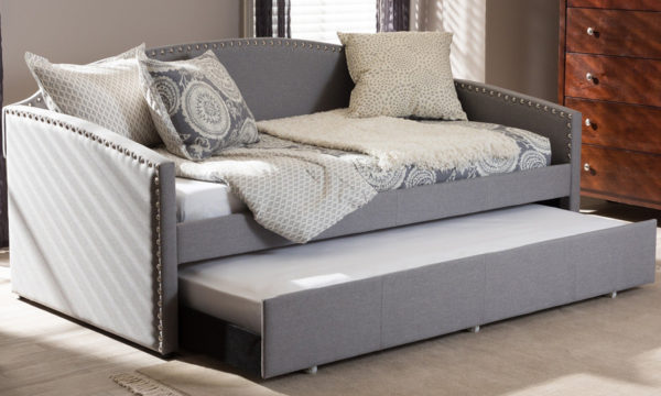 Arched Back Sofa Twin Daybed With Roll Out Trundle Guest Bed Arched Back Sofa Twin Daybed With