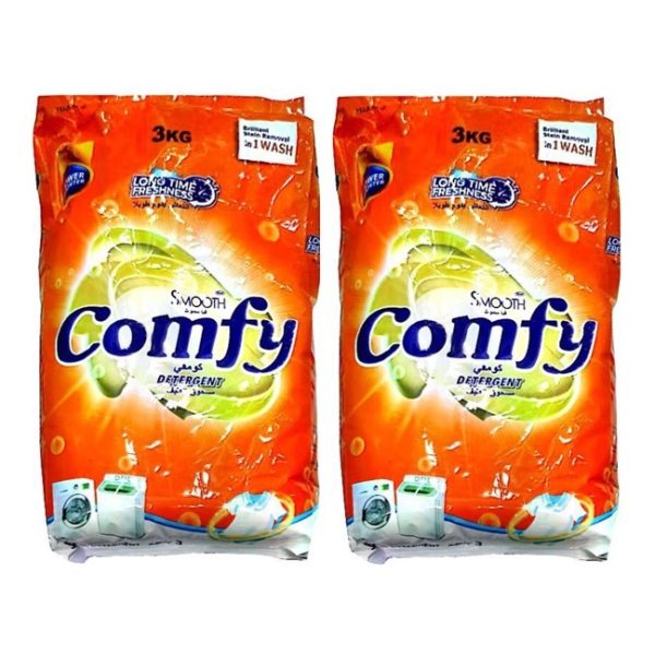 Buy Comfy Detergent Powder 3kg X 2pcs – Price, Specifications 