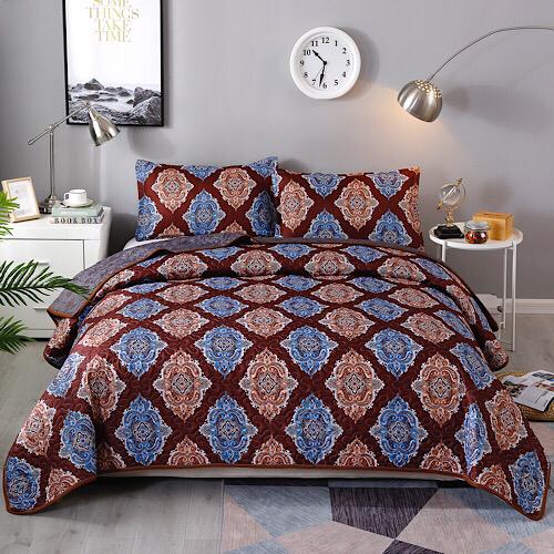 Buy King Size Summer Blanket Multicolor Bohemian Design Price