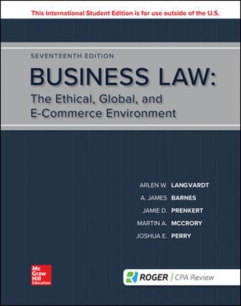 Buy Business Law 17e Price Specifications Features Sharaf Dg