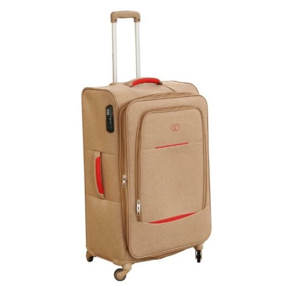 Gilmore Oak Earth Suitcase Coated Polyester 28inch Gilmore Oak Earth Suitcase Coated Polyester 28inch