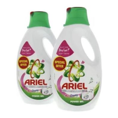 Ariel Automatic Power Gel Laundry Detergent Downy 2L x 2 Ariel Automatic Power Gel Laundry Detergent Downy 2L x 2