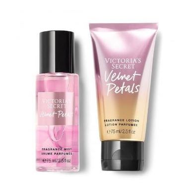 Victoria's Secret Velvet Petals Mist + Lotion Gift Set For Women Victoria's Secret Velvet Petals Mist + Lotion Gift Set For Women