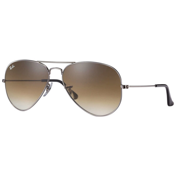 RayBan RB3025-004/51-58 Aviator Gunmetal Unisex Sunglasses RayBan RB3025-004/51-58 Aviator Gunmetal Unisex Sunglasses