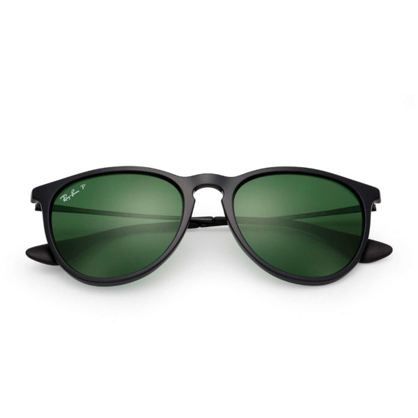 RayBan Erika Classic Black Polarized Unisex Sunglasses RayBan Erika Classic Black Polarized Unisex Sunglasses