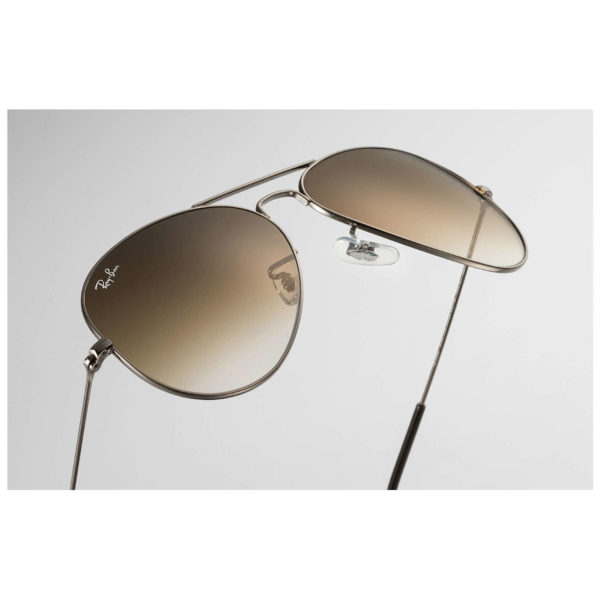 RayBan RB3025-004/51-58 Aviator Gunmetal Unisex Sunglasses RayBan RB3025-004/51-58 Aviator Gunmetal Unisex Sunglasses