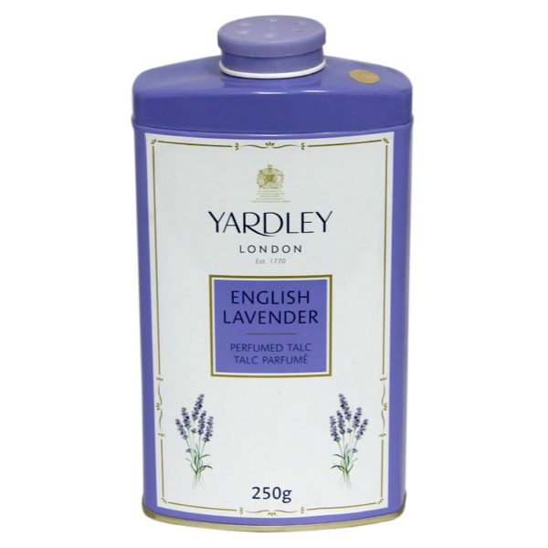 Yardley English Lavender Talcum Powder 250g Yardley English Lavender Talcum Powder 250g