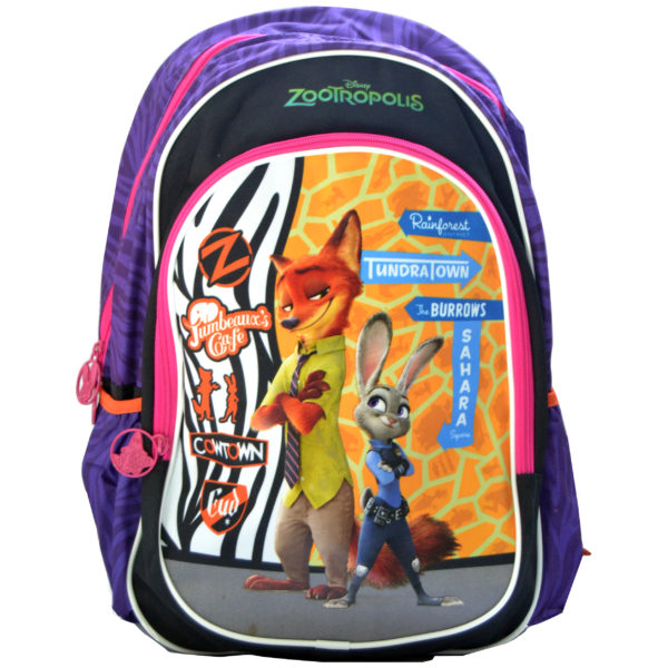 Disney 7430ZOO Zootopia 18" Large Backpack Wi Disney 7430ZOO Zootopia 18" Large Backpack Wi