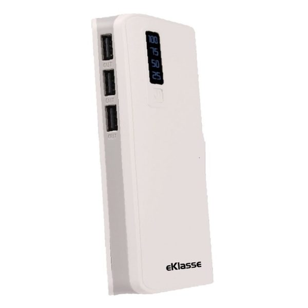 Eklasse EKPB10026BFD Power Bank 10000mAh Bundle Black+White Eklasse EKPB10026BFD Power Bank 10000mAh Bundle Black+White