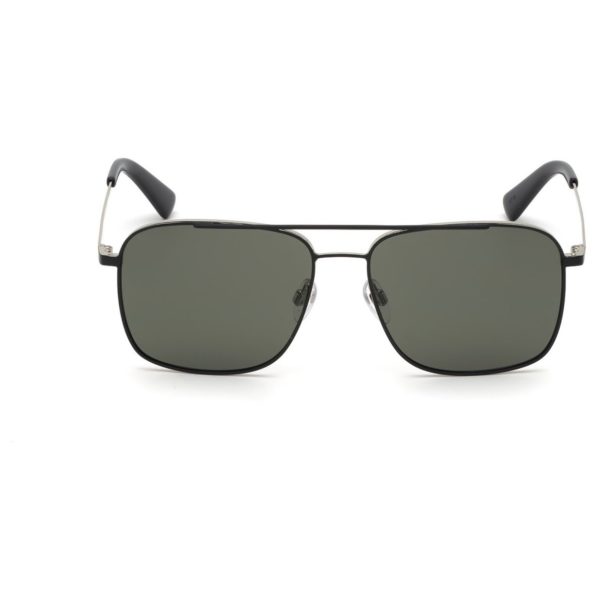 Diesel DL029505N55 Sunglasses Black/ Green Metal For Men Diesel DL029505N55 Sunglasses Black/ Green Metal For Men