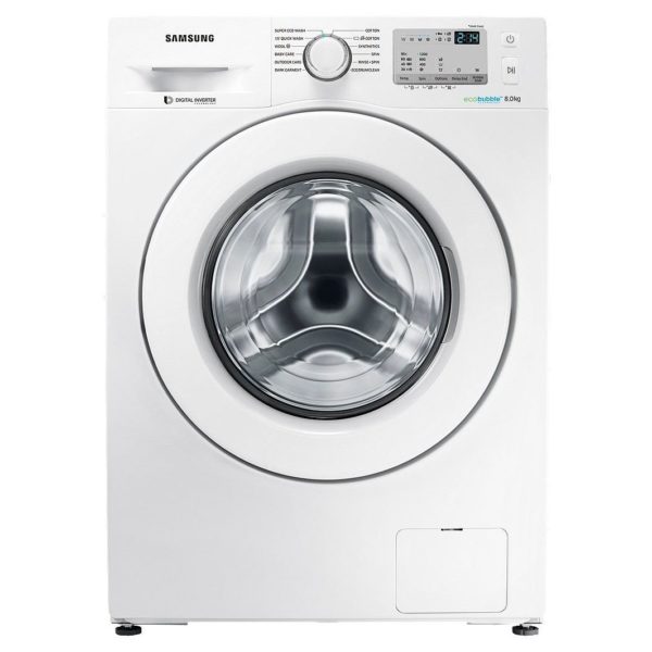 Samsung Fully Automatic Front Load Washer 8kg WW80J4213KW Samsung Fully Automatic Front Load Washer 8kg WW80J4213KW