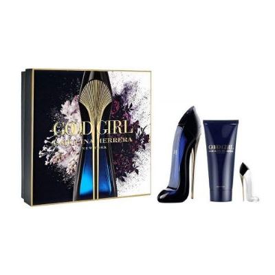Carolina Herrera Gift Set For Women (Good Girl 80ml EDP + Mini 7ml EDP + Body Lotion 100ml) Carolina Herrera Gift Set For Women (Good Girl 80ml EDP + Mini 7ml EDP + Body Lotion 100ml)