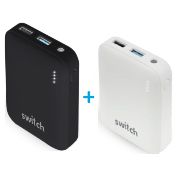 Buy Switch Power Bank 10000mah Black Power Bank 10000mah White