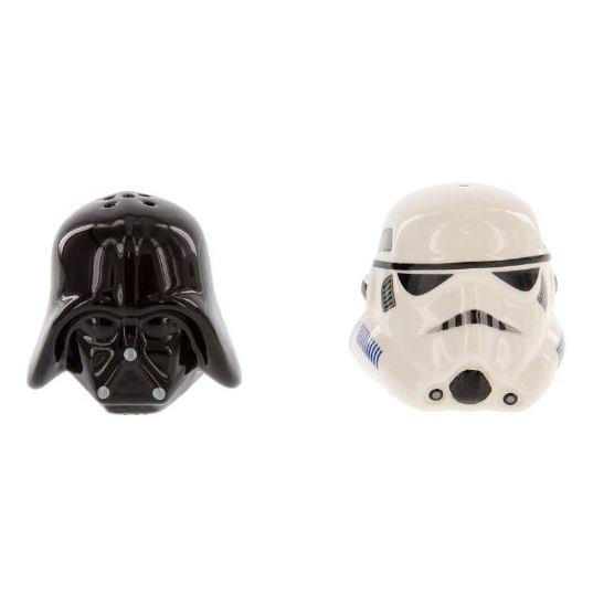 TYPO Premium Shaped Salt & Pepper Shakers Darth & Storm TYPO Premium Shaped Salt & Pepper Shakers Darth & Storm