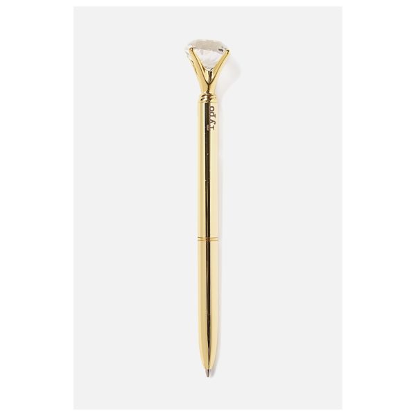 TYPO Diamond Ballpoint Pen Soft Gold TYPO Diamond Ballpoint Pen Soft Gold