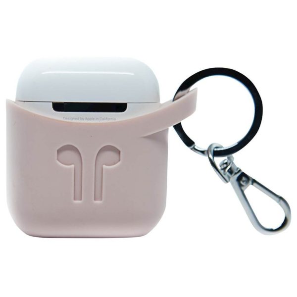 Podpocket Silicone Case For Apple Airpods -Ash Pink Podpocket Silicone Case For Apple Airpods -Ash Pink