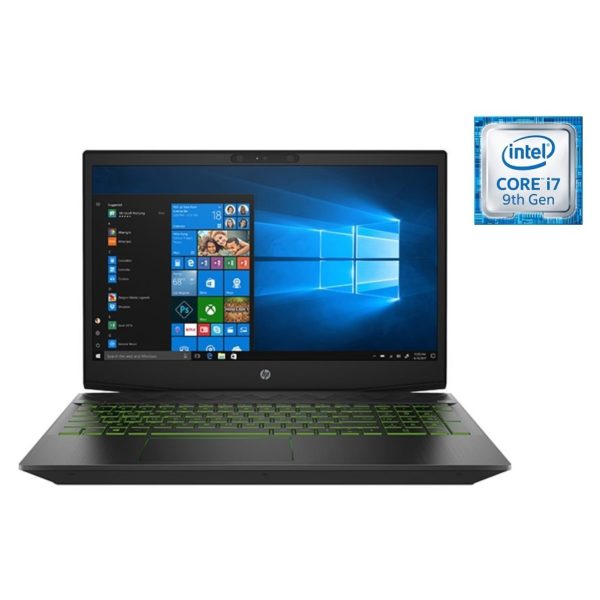 HP Pavilion 15-DK0005NE Gaming Laptop - Core i7 2.6GHz 8GB 1TB+128GB 4GB 15.6inch FHD Shadow black HP Pavilion 15-DK0005NE Gaming Laptop - Core i7 2.6GHz 8GB 1TB+128GB 4GB 15.6inch FHD Shadow black