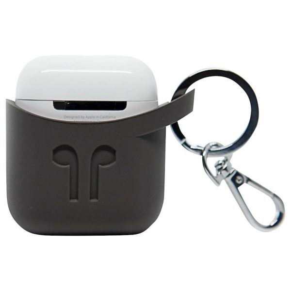 Podpocket Silicone Case For Apple Airpods - Cocoa Grey Podpocket Silicone Case For Apple Airpods - Cocoa Grey