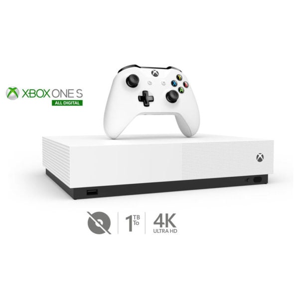 Microsoft Xbox One S All Digital Edition Gaming Console 1TB Microsoft Xbox One S All Digital Edition Gaming Console 1TB