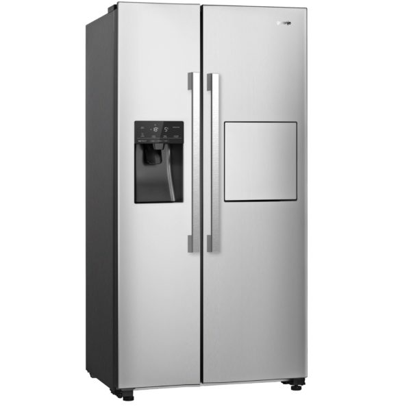 Gorenje Side By Side Refrigerator 605 Litres NRS9181VXB Gorenje Side By Side Refrigerator 605 Litres NRS9181VXB