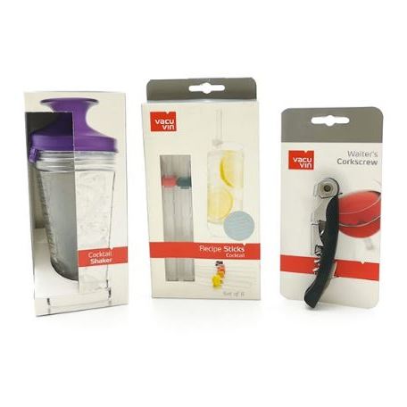 Vacuvin Cocktail Accessories Bundle 3 Vacuvin Cocktail Accessories Bundle 3