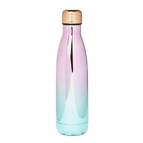 TYPO Metal Drink Bottle Pastel Ombre Electroplate TYPO Metal Drink Bottle Pastel Ombre Electroplate