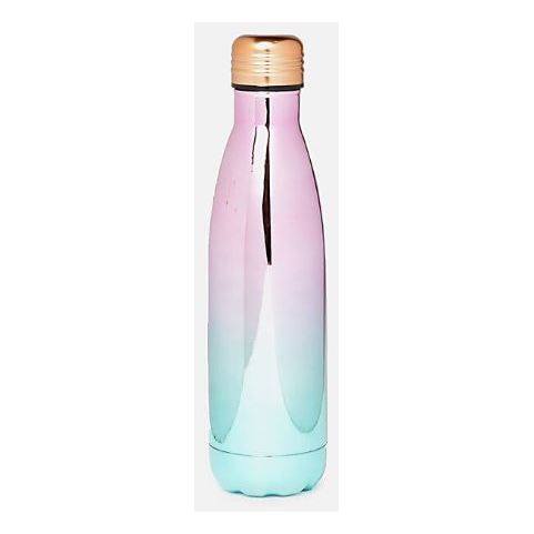 TYPO Metal Drink Bottle Pastel Ombre Electroplate TYPO Metal Drink Bottle Pastel Ombre Electroplate