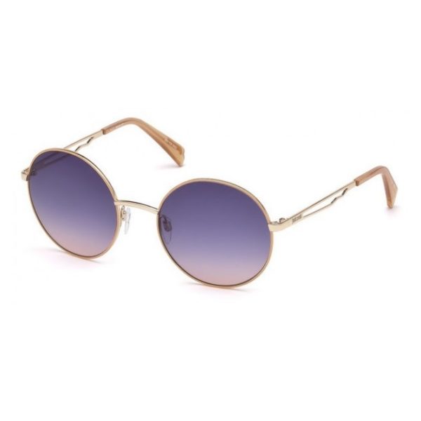Just Cavalli Shiny Pink / Gradient Blue Metal Women's Sunglasses Just Cavalli Shiny Pink / Gradient Blue Metal Women's Sunglasses
