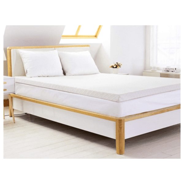 Buy Orthopedic Mattress Topper King Size White 180×200 CM