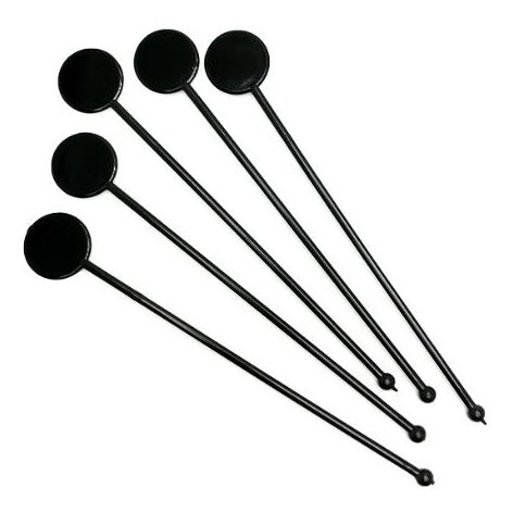 Black Disc End 7" Stirrer 250Pcs Black Disc End 7" Stirrer 250Pcs
