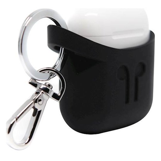 Podpocket Silicone Case For Apple Airpods - Midnight Black Podpocket Silicone Case For Apple Airpods - Midnight Black