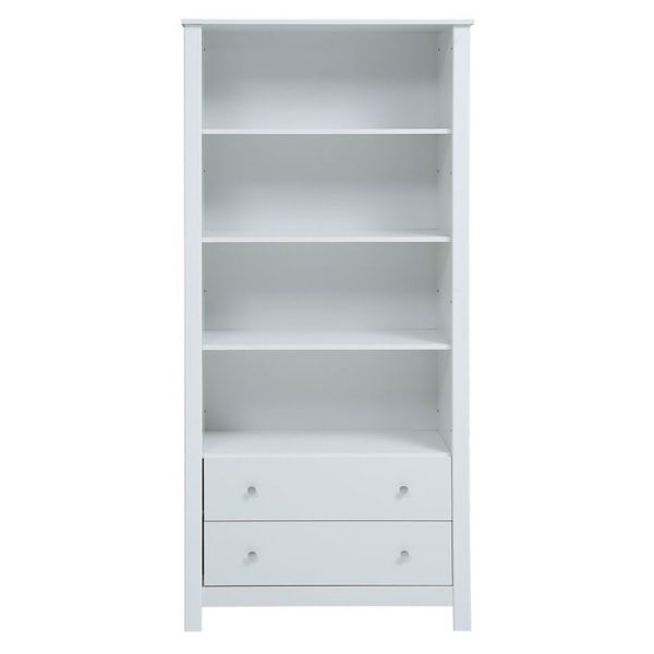 Pan Emirates Haynes Book Shelf With 2 Drawer White Pan Emirates Haynes Book Shelf With 2 Drawer White