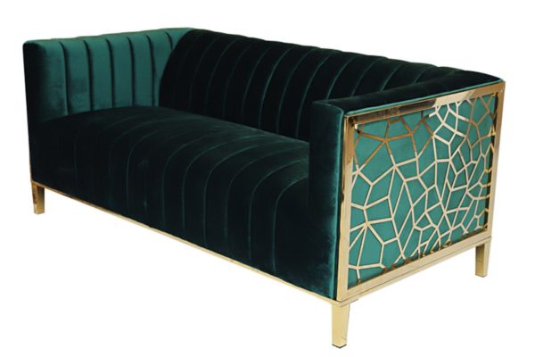 Pan Emirates Sakhalin 2 Seater Sofa Green Pan Emirates Sakhalin 2 Seater Sofa Green