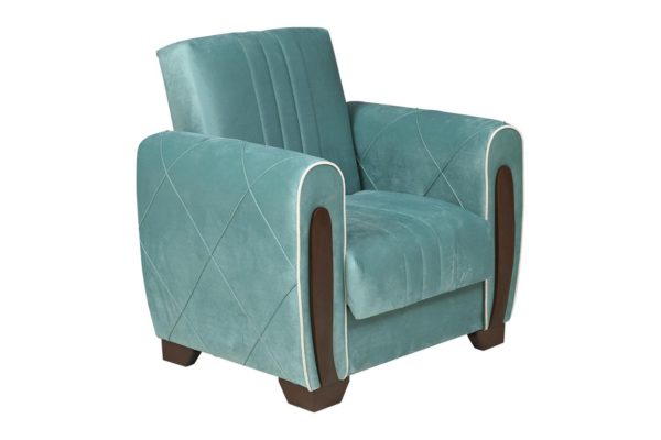 Pan Emirates Merione Single Seater Sofa Bed With Storage Light Green Pan Emirates Merione Single Seater Sofa Bed With Storage Light Green