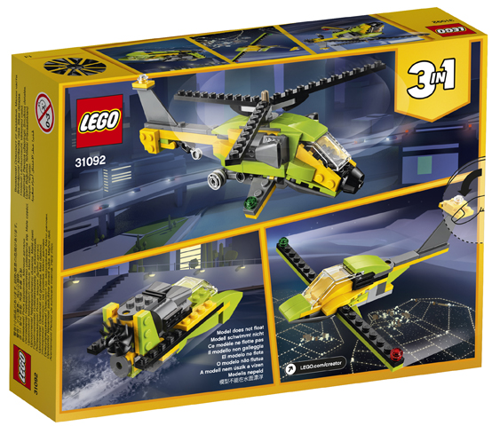 LEGO 31092 Helicopter Adventure Toy LEGO 31092 Helicopter Adventure Toy
