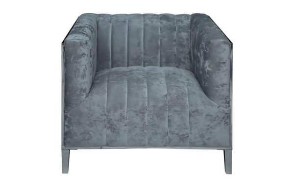 Pan Emirates Brazzaville Single Seater Sofa Grey Pan Emirates Brazzaville Single Seater Sofa Grey
