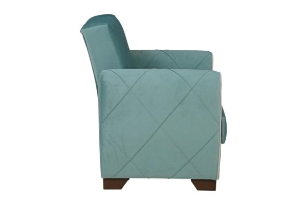 Pan Emirates Merione Single Seater Sofa Bed With Storage Light Green Pan Emirates Merione Single Seater Sofa Bed With Storage Light Green